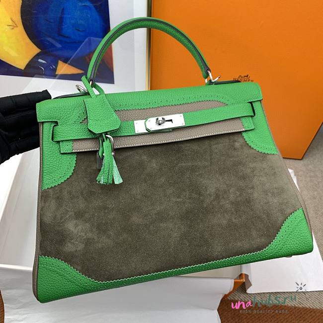 Hermes Birkin Green 10123 30cm - 1