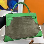 Hermes Birkin Green 10123 30cm - 6