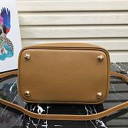 Prada Medium Saffiano Leather Dark Beige Bag - 4