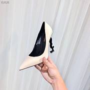 YSL Patent White Heels 10cm - 3