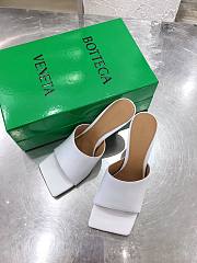 Bottega Veneta Heeled Sandals in White - 5