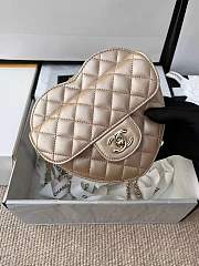 Chanel New Heart Shaped Bag AS2060  - 5