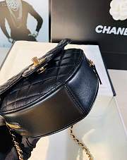 Chanel New Heart Shaped Bag AS2060 Black - 5