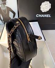 Chanel New Heart Shaped Bag AS2060 Black - 4