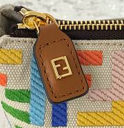 Fendi FF mini hobo multicolor bag - 5