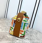 Fendi FF mini hobo multicolor bag - 6