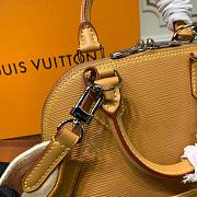 Louis Vuitton Alma BB Ebene Canvas Handbags Orange - 2