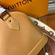 Louis Vuitton Alma BB Ebene Canvas Handbags Orange - 6