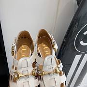 Gucci sandals in white - 5