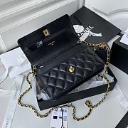 Chanel woc wallet on chain gold 19cm - 4