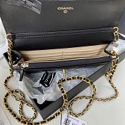 Chanel woc wallet on chain gold 19cm - 6