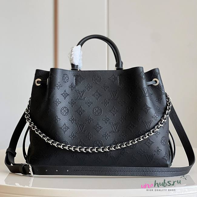 Louis Vuitton Bella Tote Mahina Black M59200 - 1