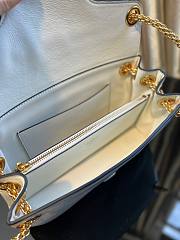 VALENTINO Garavani Vlogo White Shoulder Bag - 3