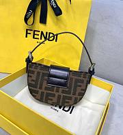 Fendi mini FF monogram hand bag - 5