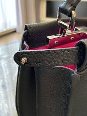 Fendi Peekaboo Togo Black leather bag - 4