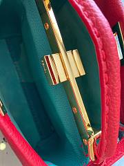 Fendi Peekaboo Togo Red leather bag - 6