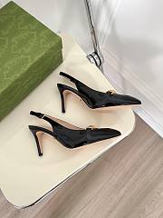 Gucci patent black heels - 3