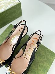 Gucci patent black heels - 5