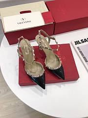 Valentino black patent heels 10cm - 6