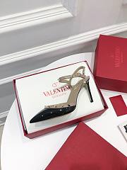 Valentino black patent heels 10cm - 3