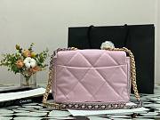 Chanel 19 Flap Medium Bag Pink - 5