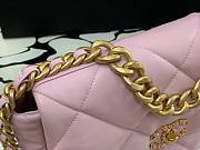 Chanel 19 Flap Medium Bag Pink 30cm - 4