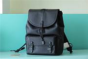 Louis Vuitton Taurillon Backpack Black  - 1