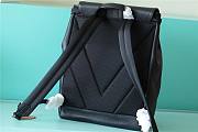 Louis Vuitton Taurillon Backpack Black  - 4