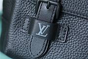 Louis Vuitton Taurillon Backpack Black  - 5