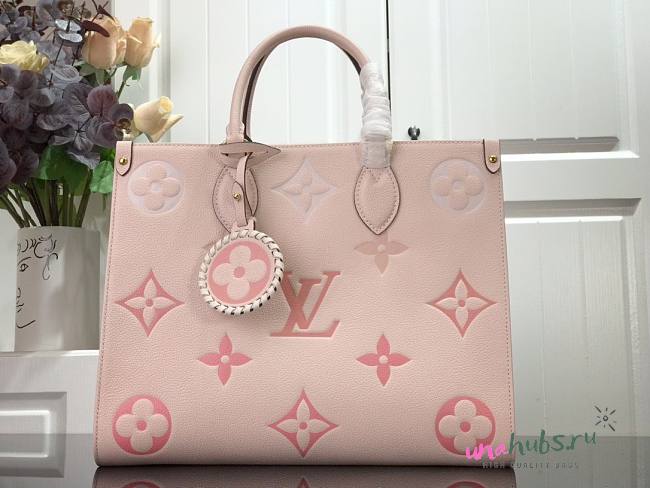 Louis Vuitton Onthego Pink MM Monogram  - 1