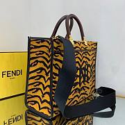 FENDI SUNSHINE MEDIUM FF fabric tote bag  - 4