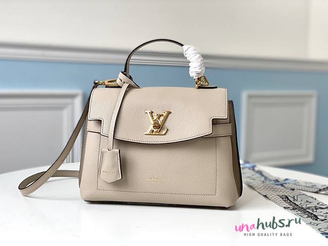 Louis Vuitton Lockme Ever PM Greige M51395  - 1