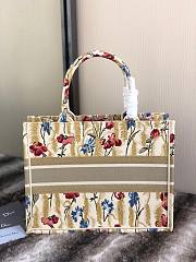 Dior Book Tote Small Floral 36cm - 6