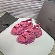 Balenciaga Sandals Pink For Women - 3