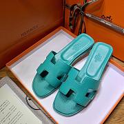 Hermes slippers blue sky - 1