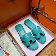 Hermes slippers blue sky - 4