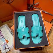 Hermes slippers blue sky - 6