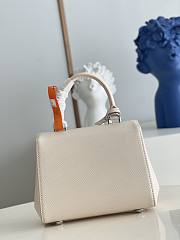 Louis Vuitton Cluny Mini Epi Leather White - 3