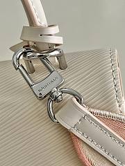 Louis Vuitton Cluny Mini Epi Leather White - 4