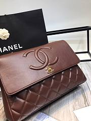 Chanel Flap Bag Large Red Gold Hardware 33cm - 2