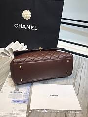 Chanel Flap Bag Large Red Gold Hardware 33cm - 4