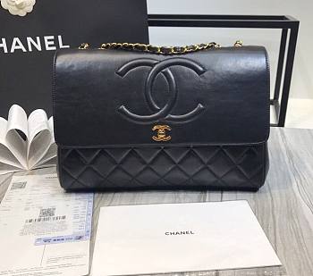 Chanel Flap Bag Gold Hardware Large 33cm