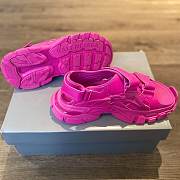 Balenciaga Sandals Hot Pink For Women  - 6