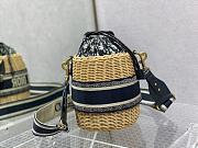 Dior Wicker Bucket Bag - 4