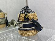 Dior Wicker Bucket Bag - 3