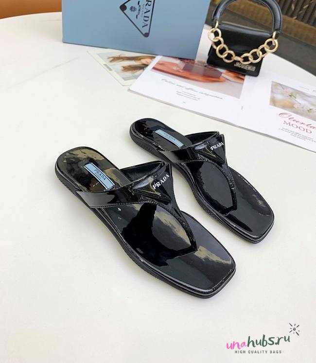 Prada slippers black - 1