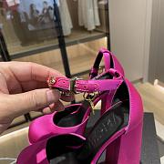 Versace hot pink heels - 3