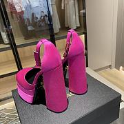 Versace hot pink heels - 6