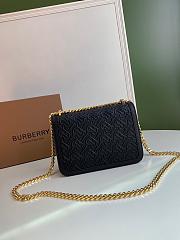 Burberry Small Leather Thomas Crossbody Black Bag - 6