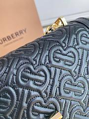 Burberry Small Leather Thomas Crossbody Black Bag - 2